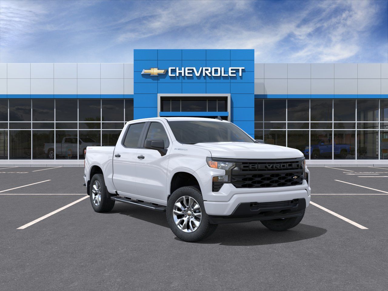Photo view of 2026 Chevrolet Silverado 1500 in White