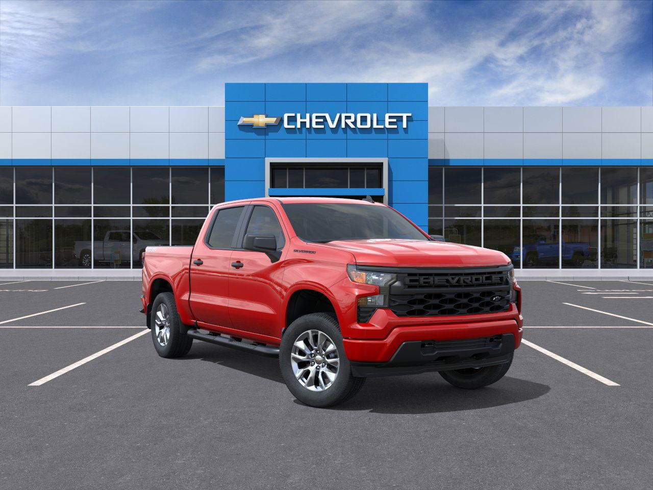 Photo view of 2026 Chevrolet Silverado 1500 in Red