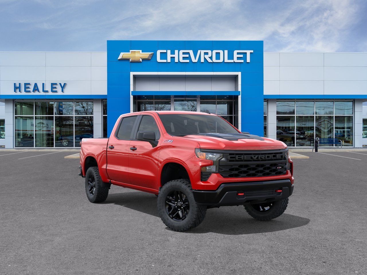 Photo view of 2026 Chevrolet Silverado 1500 in Red