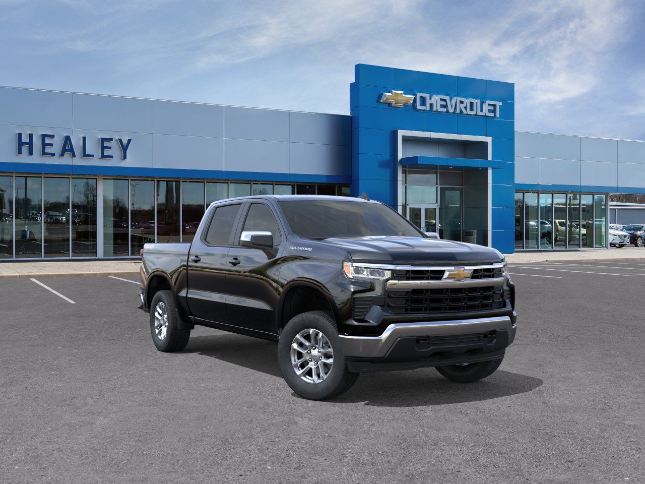 Photo view of 2026 Chevrolet Silverado 1500 in Black