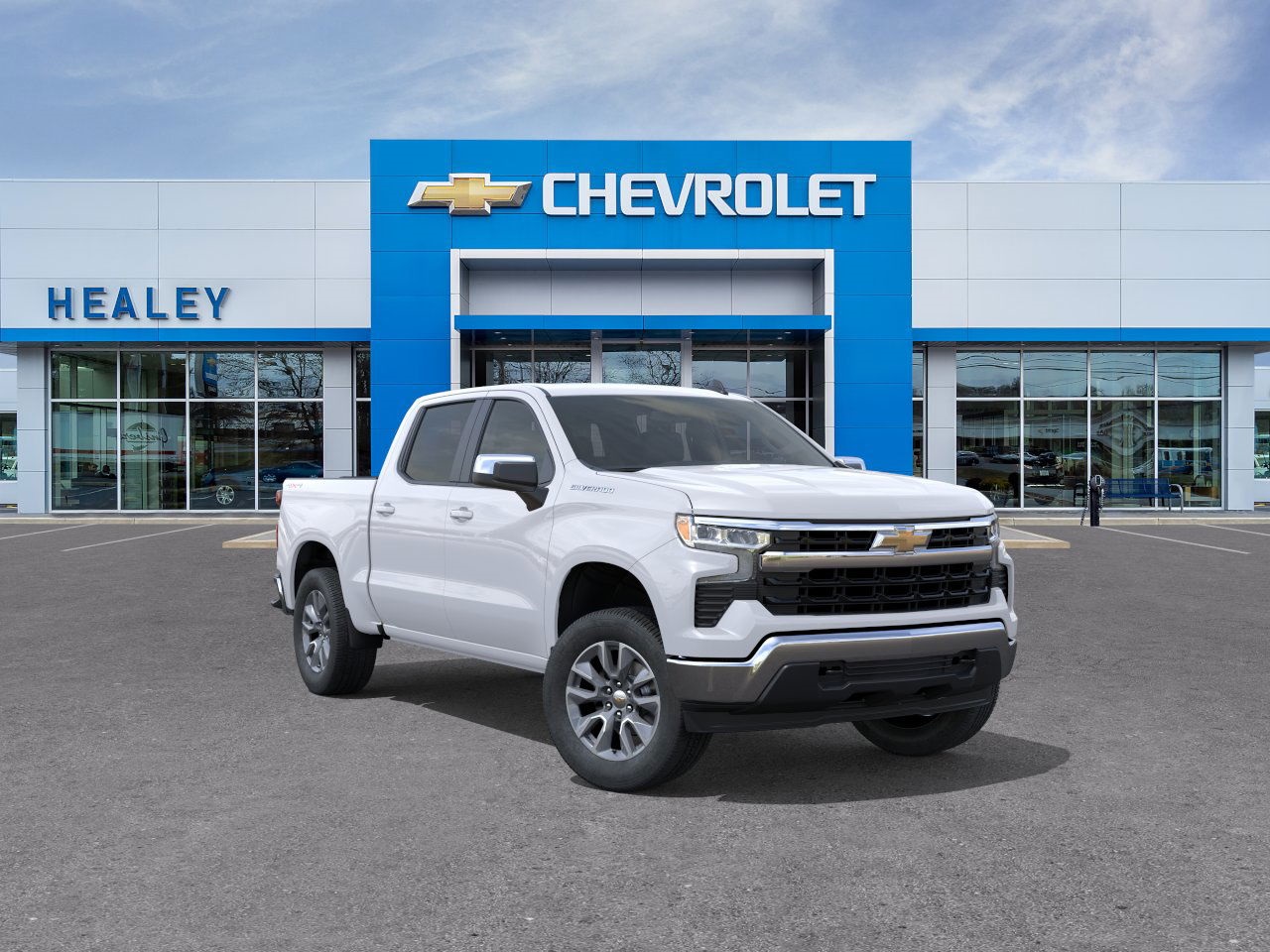 Photo view of 2026 Chevrolet Silverado 1500 in White