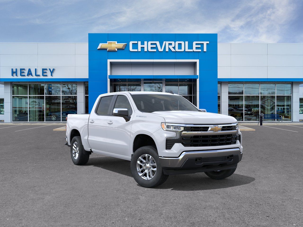 Photo view of 2026 Chevrolet Silverado 1500 in White