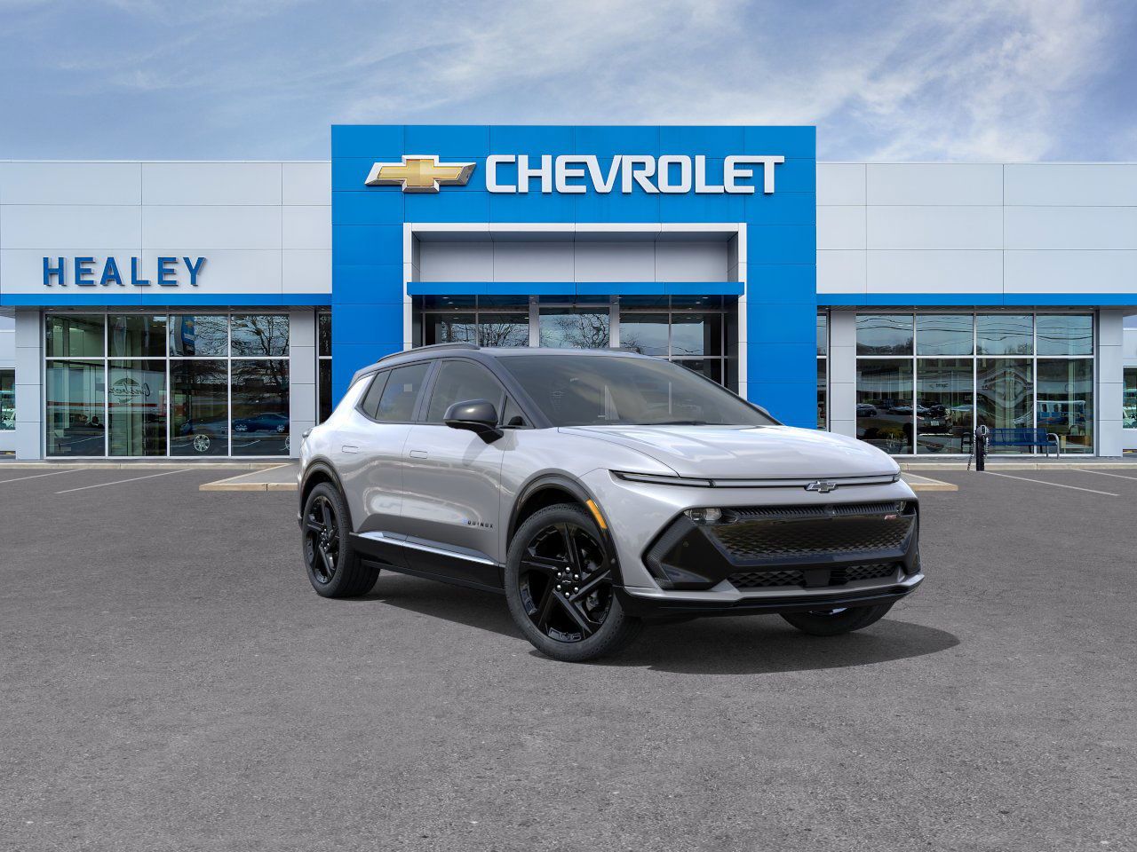 Photo view of 2025 Chevrolet Equinox EV in Gray