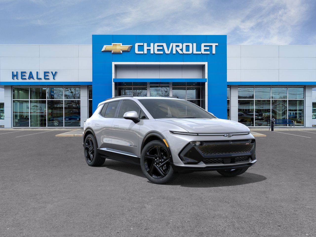 Photo view of 2025 Chevrolet Equinox EV in Gray