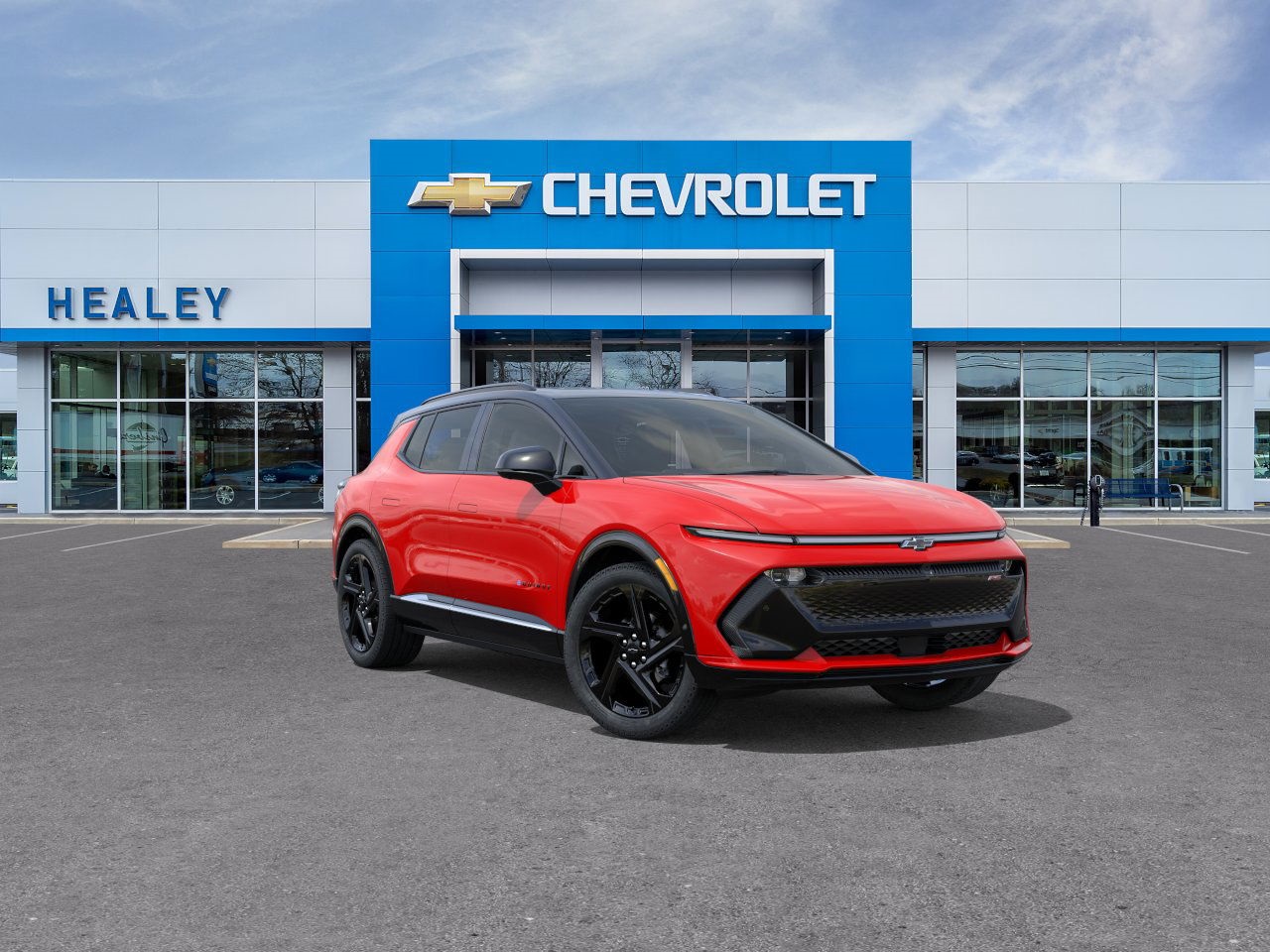 Photo view of 2025 Chevrolet Equinox EV in Orange