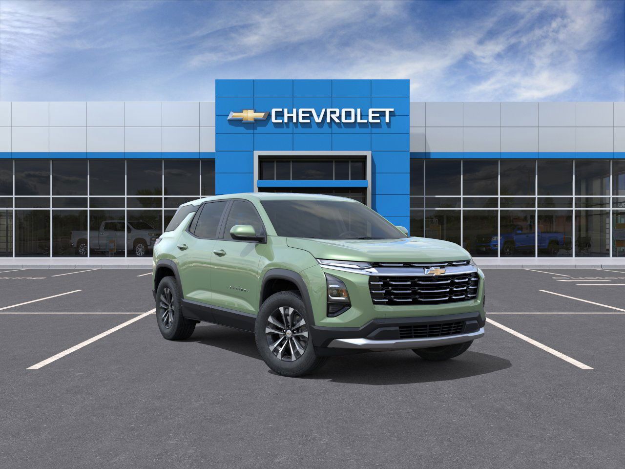 Photo view of 2026 Chevrolet Equinox in Green
