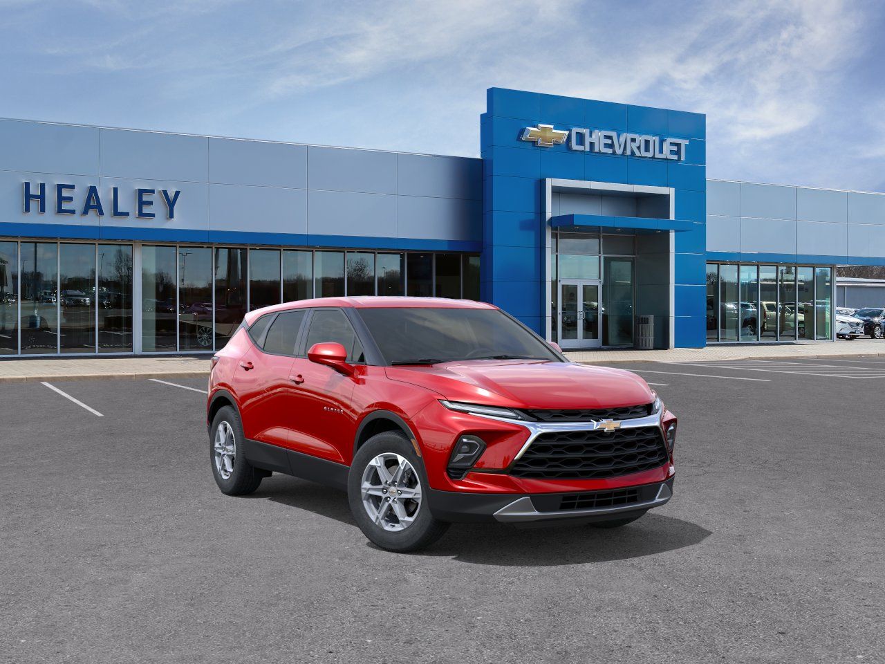 Photo view of 2026 Chevrolet Blazer in Red