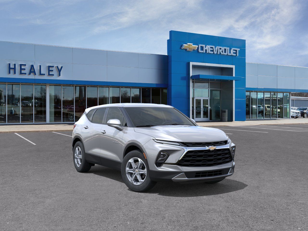 Photo view of 2026 Chevrolet Blazer in Gray