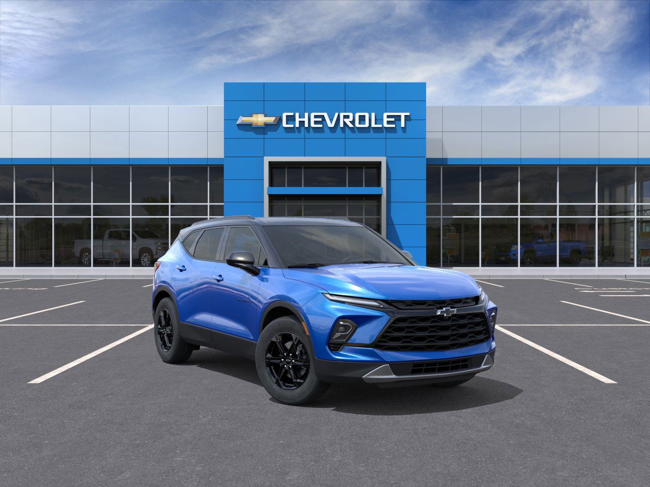 Photo view of 2026 Chevrolet Blazer in Blue