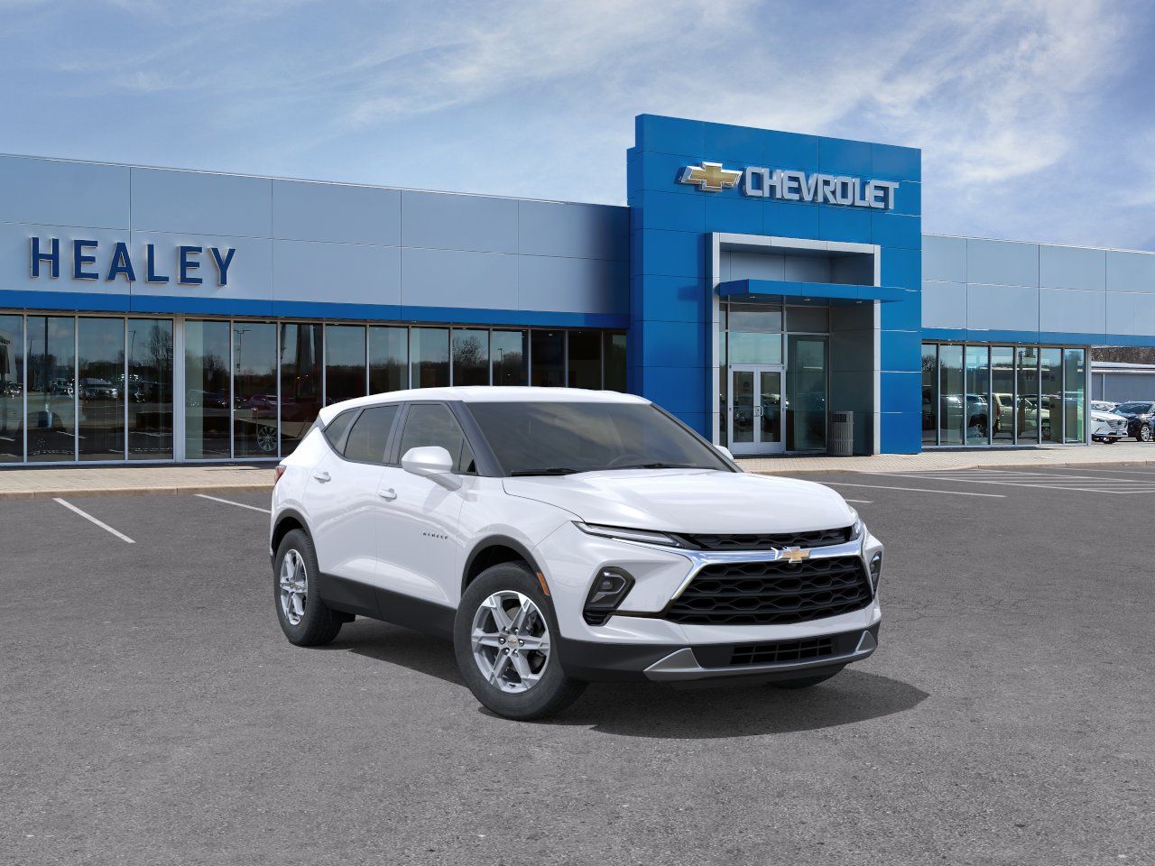 Photo view of 2026 Chevrolet Blazer in White