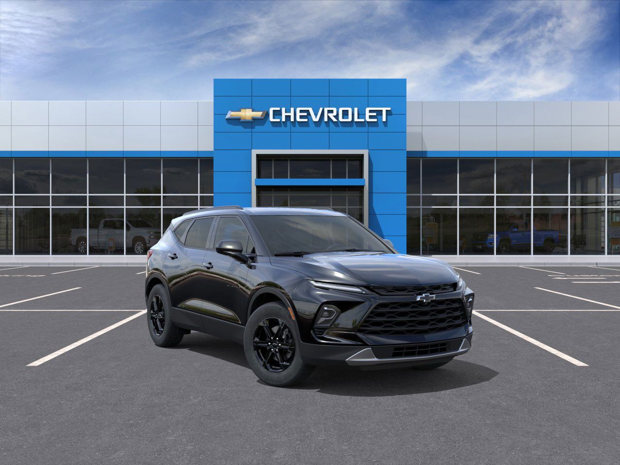 Photo view of 2025 Chevrolet Blazer in Black
