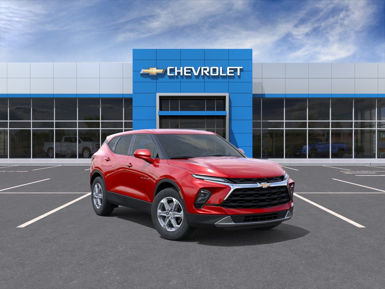 Photo view of 2026 Chevrolet Blazer in Red