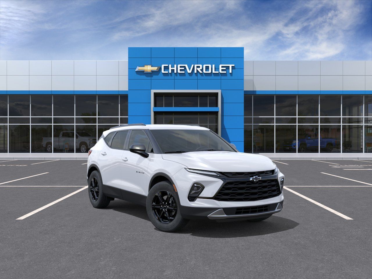 Photo view of 2026 Chevrolet Blazer in White