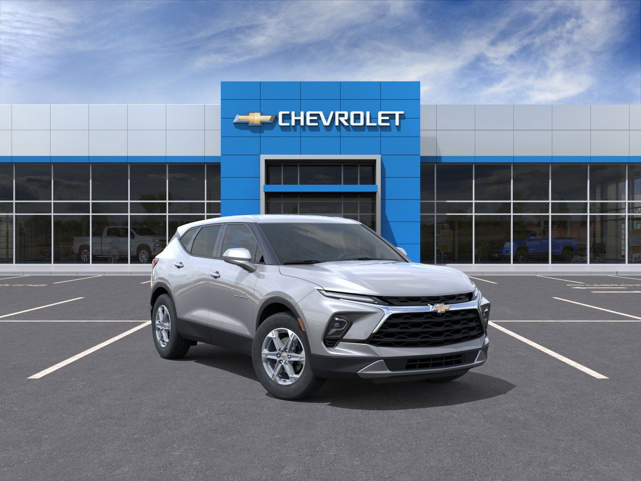Photo view of 2026 Chevrolet Blazer in Gray