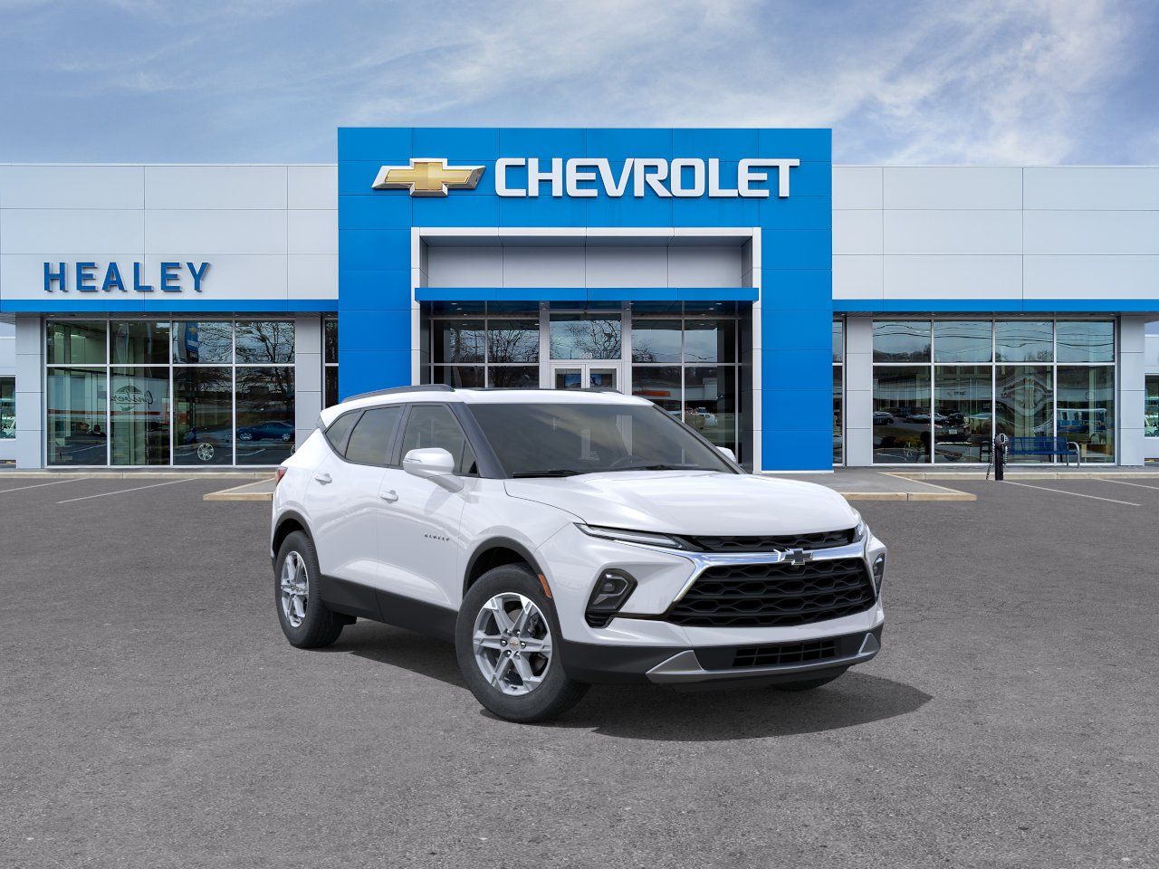 Photo view of 2026 Chevrolet Blazer in White