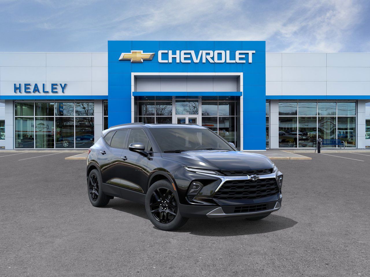 Photo view of 2025 Chevrolet Blazer in Black