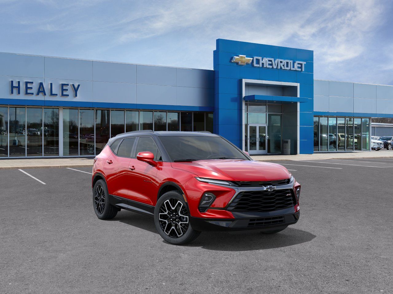 Photo view of 2026 Chevrolet Blazer in Red