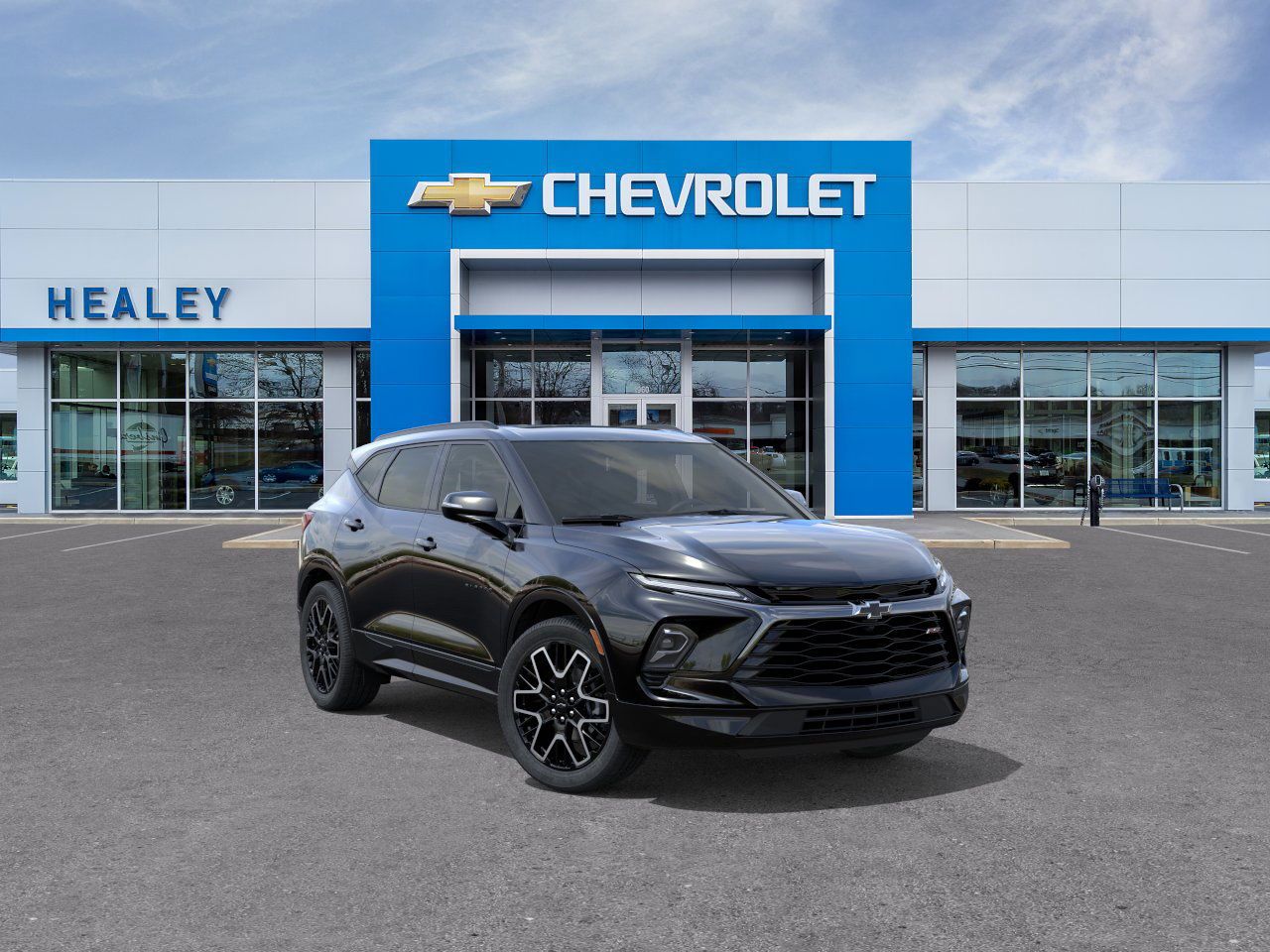 Photo view of 2026 Chevrolet Blazer in Black