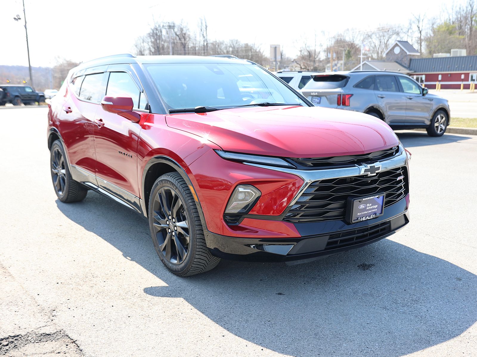 Photo view of 2023 Chevrolet Blazer in Red
