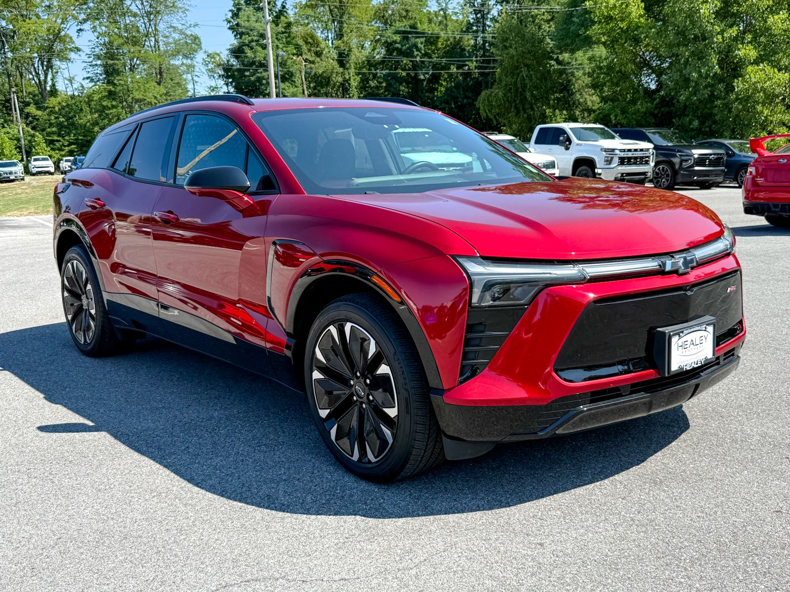 Photo view of 2024 Chevrolet Blazer EV in Red