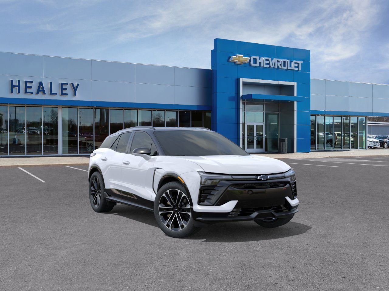 Photo view of 2026 Chevrolet Blazer EV in White