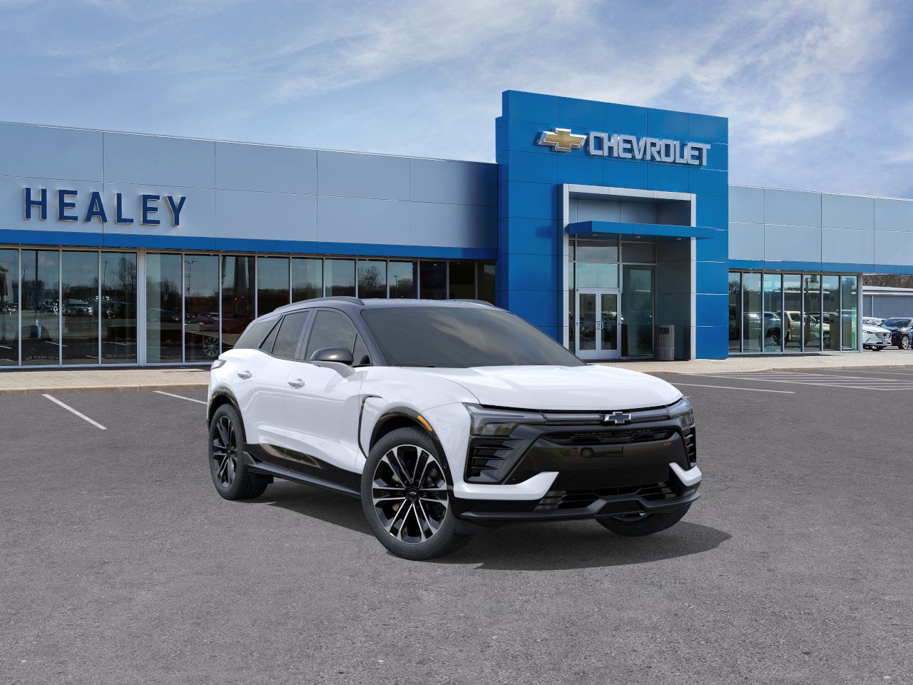 Photo view of 2026 Chevrolet Blazer EV in White