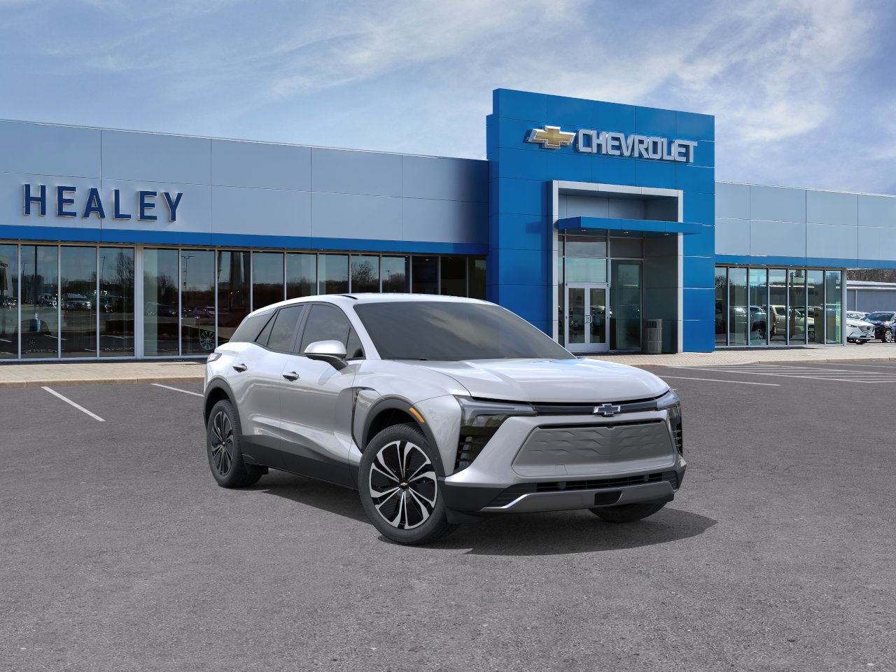 Photo view of 2025 Chevrolet Blazer EV in Gray