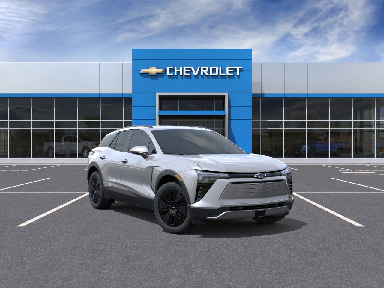 Photo view of 2025 Chevrolet Blazer EV in Gray