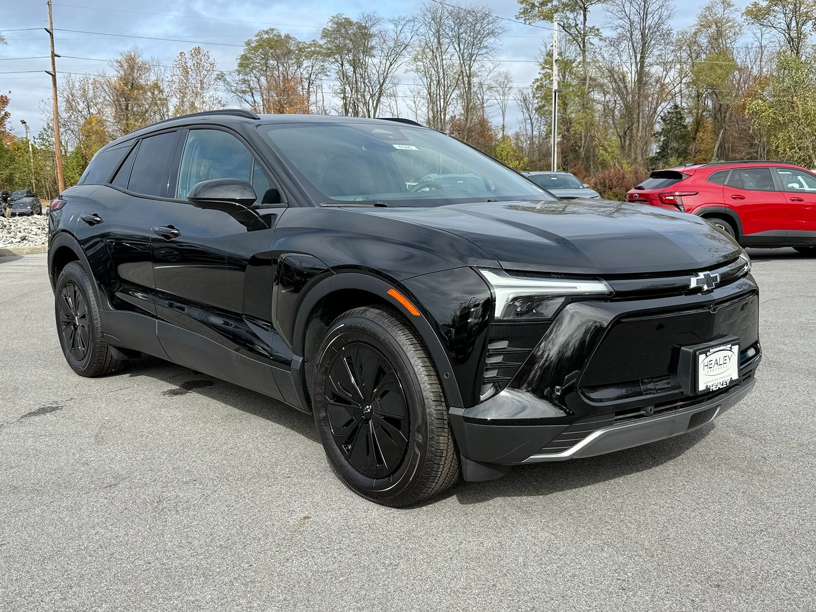Photo view of 2025 Chevrolet Blazer EV in Black