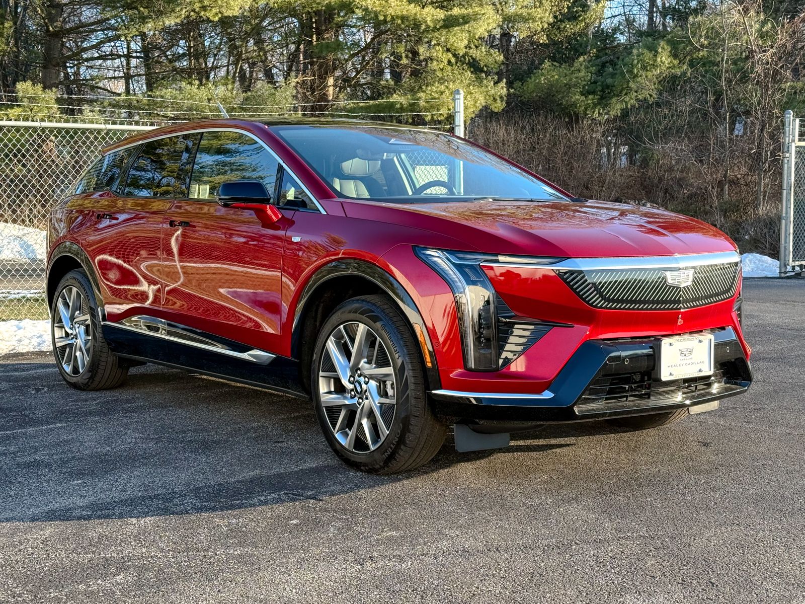 Photo view of 2026 Cadillac OPTIQ in Red