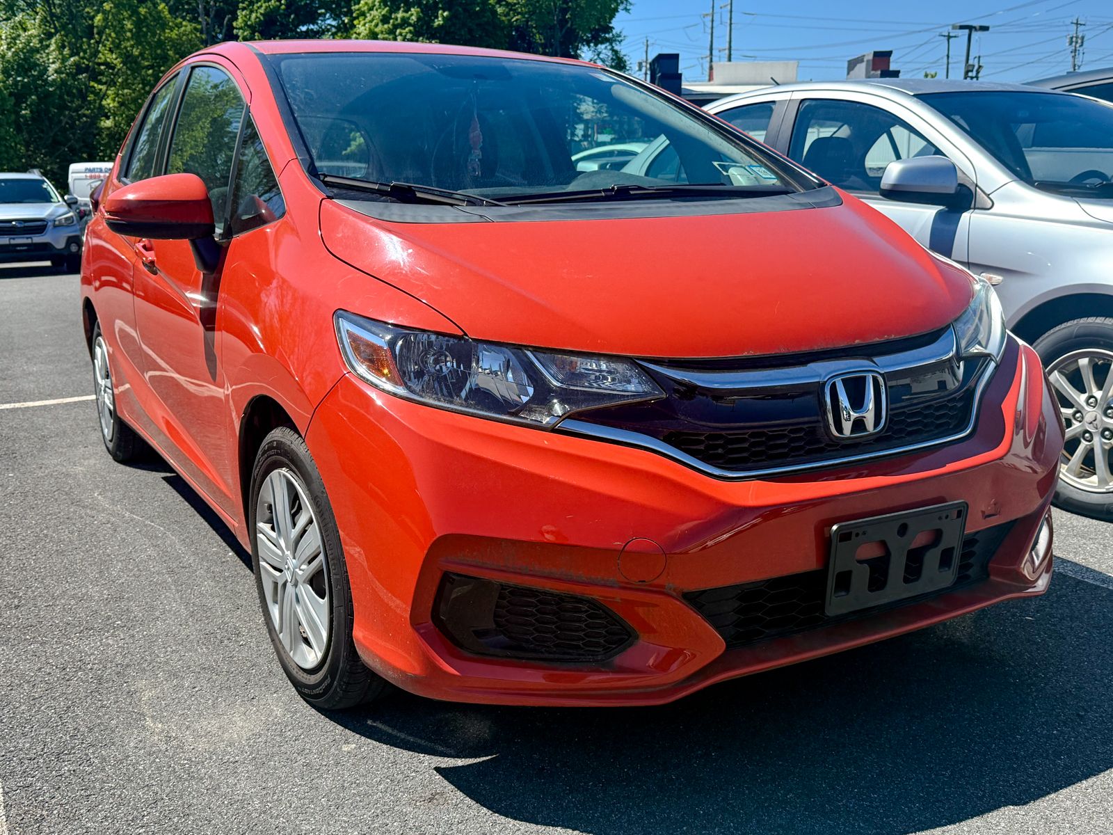 Photo view of 2020 Honda Fit in Orange
