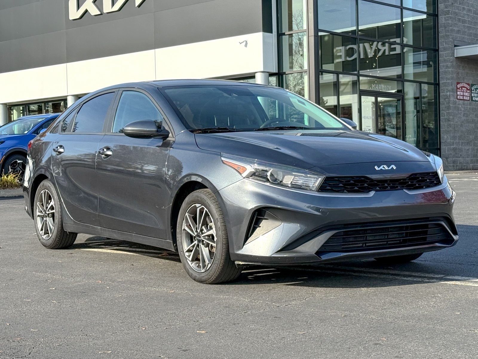 Photo view of 2023 Kia Forte in Gray