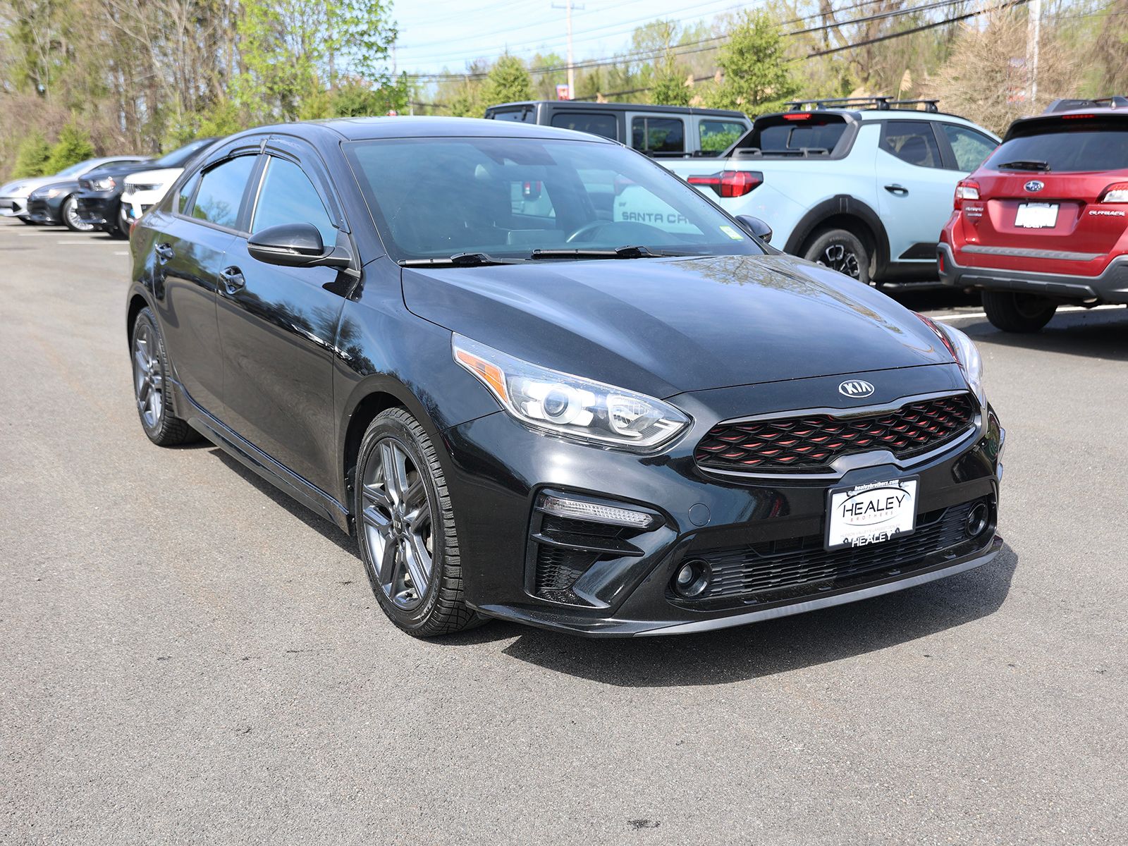 Photo view of 2021 Kia Forte in Black