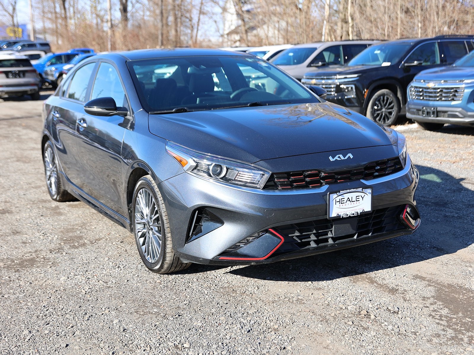 Photo view of 2024 Kia Forte in Gray