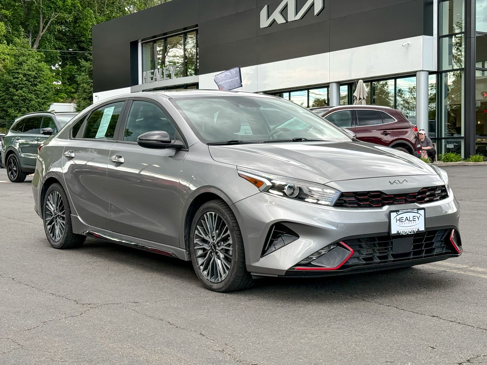 Photo view of 2023 Kia Forte in Gray