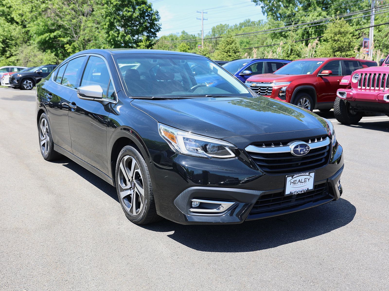 Photo view of 2020 Subaru Legacy in Black