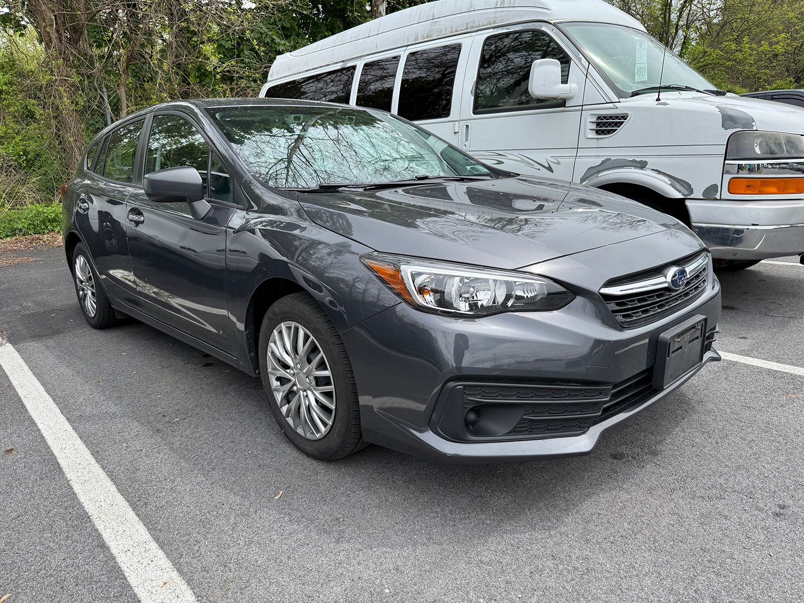 Photo view of 2021 Subaru Impreza in Gray