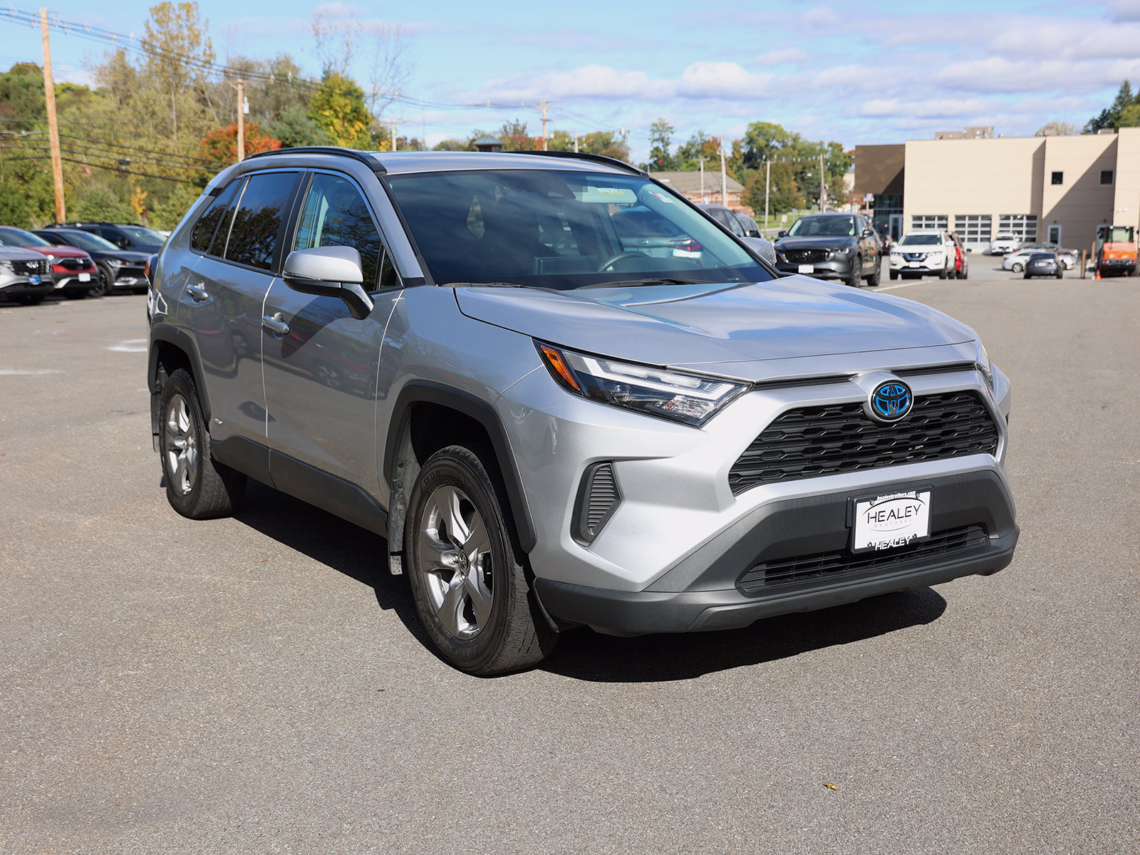Photo view of 2024 Toyota RAV4 Hybrid in Silver