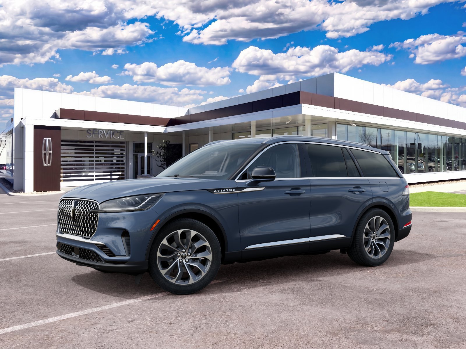 Photo view of 2027 Lincoln Aviator in Blue