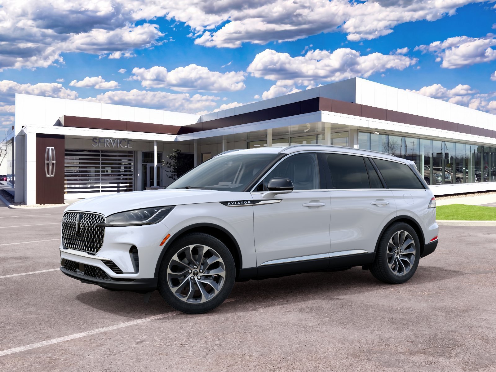 Photo view of 2027 Lincoln Aviator in White