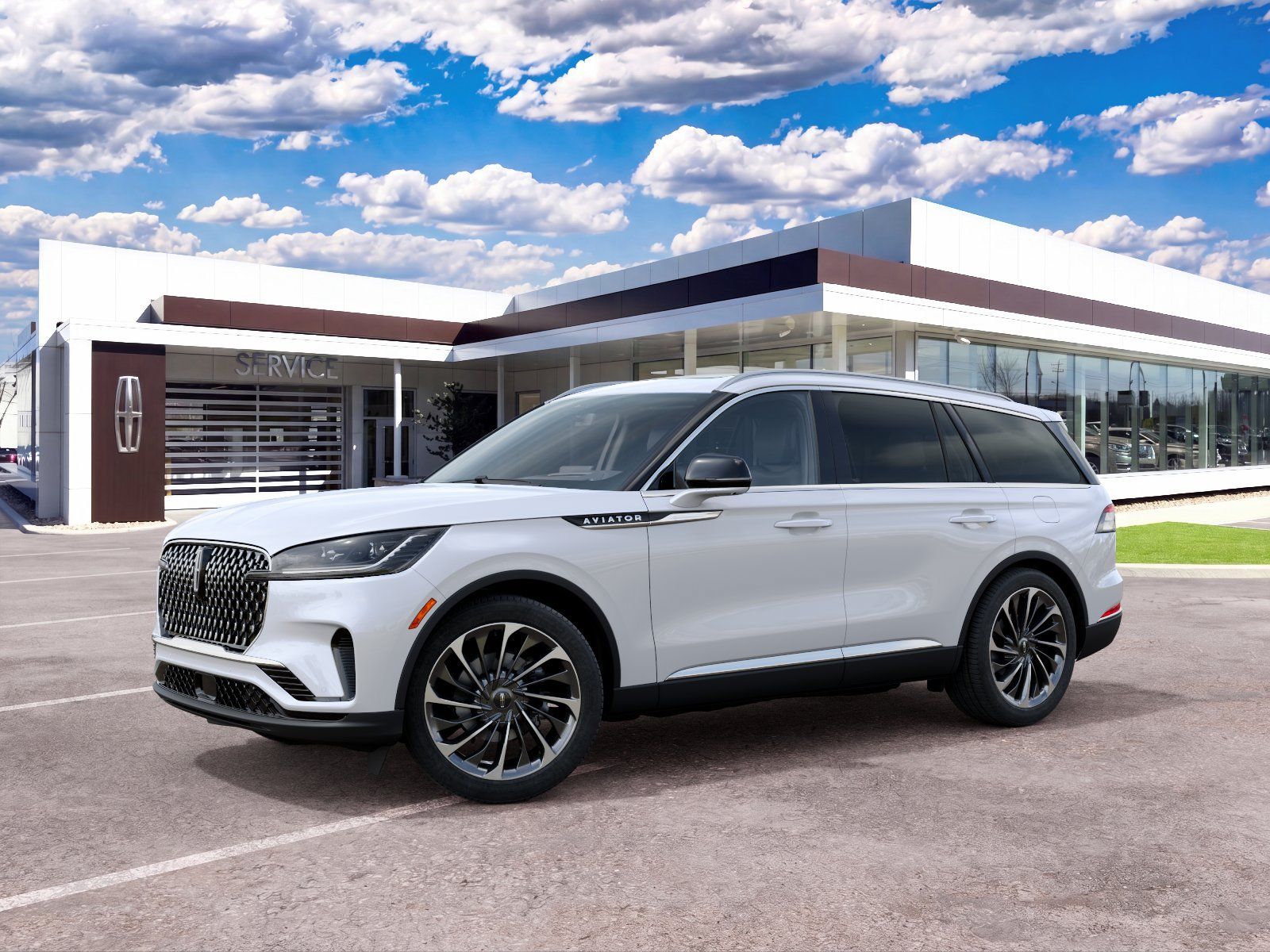 Photo view of 2027 Lincoln Aviator in White