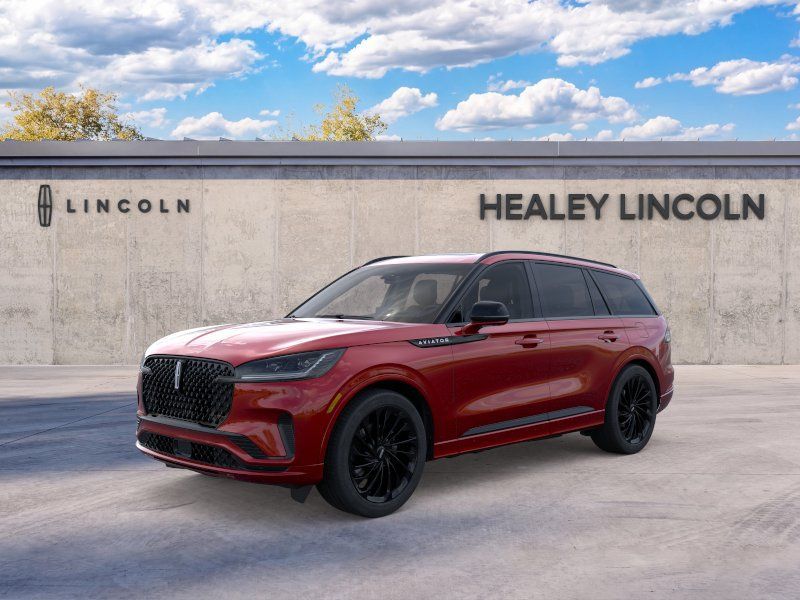 Photo view of 2026 Lincoln Aviator in Red