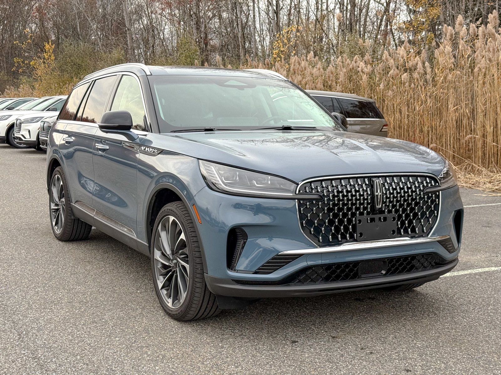 Photo view of 2025 Lincoln Aviator in Blue