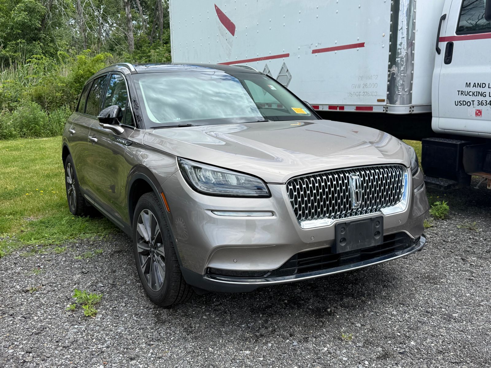 Photo view of 2021 Lincoln Corsair in Tan