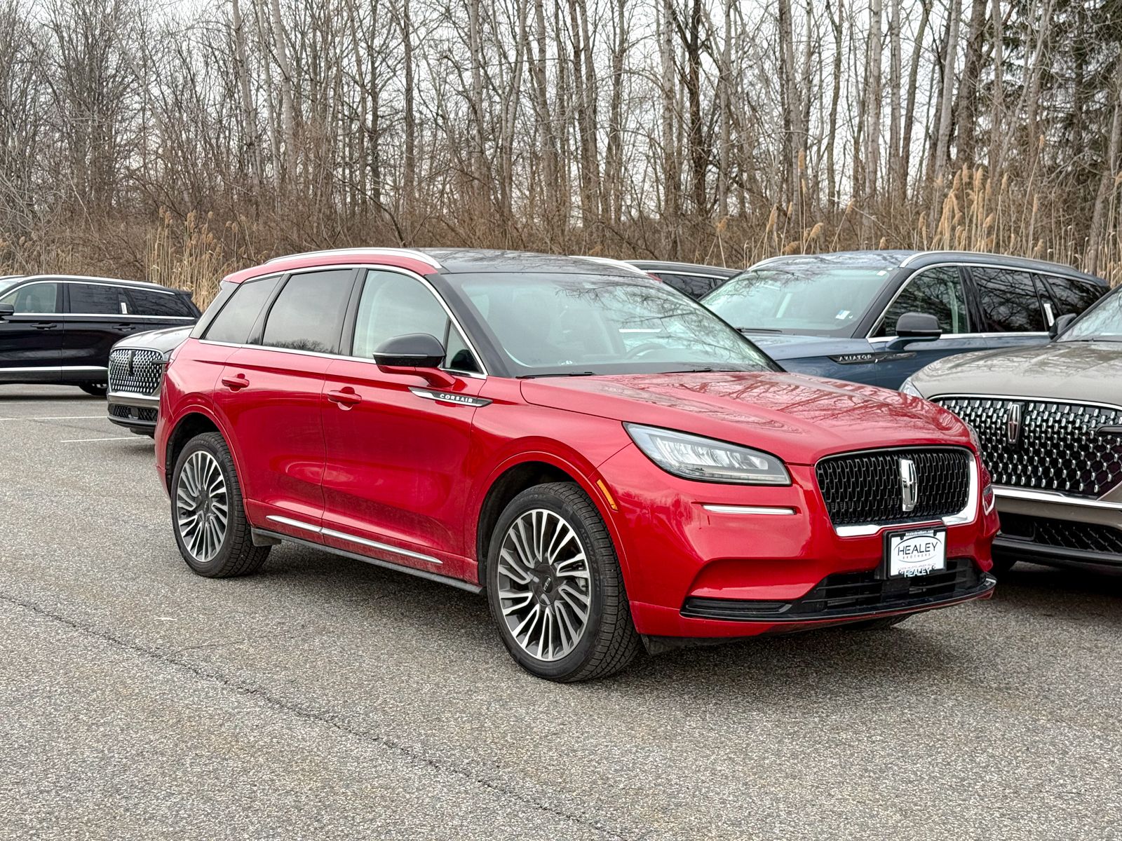 Photo view of 2022 Lincoln Corsair in Red