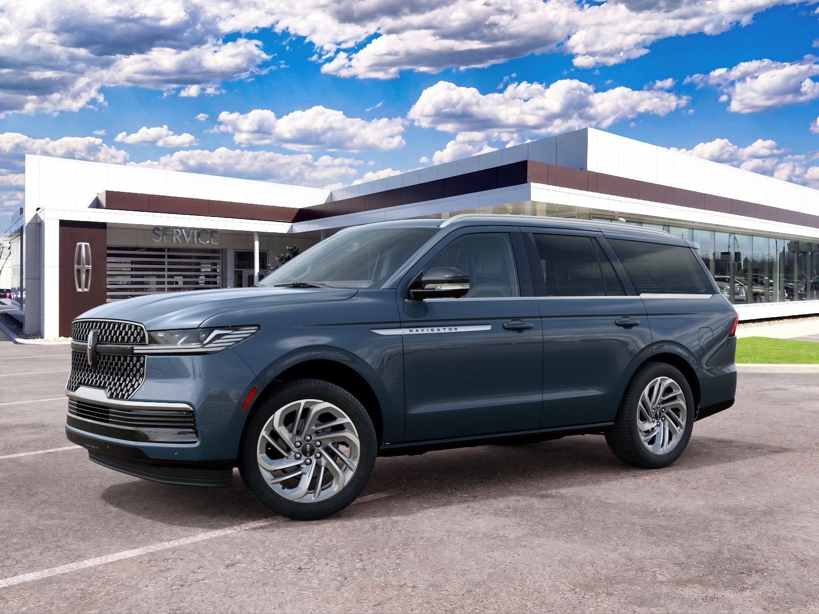 Photo view of 2027 Lincoln Navigator in Blue