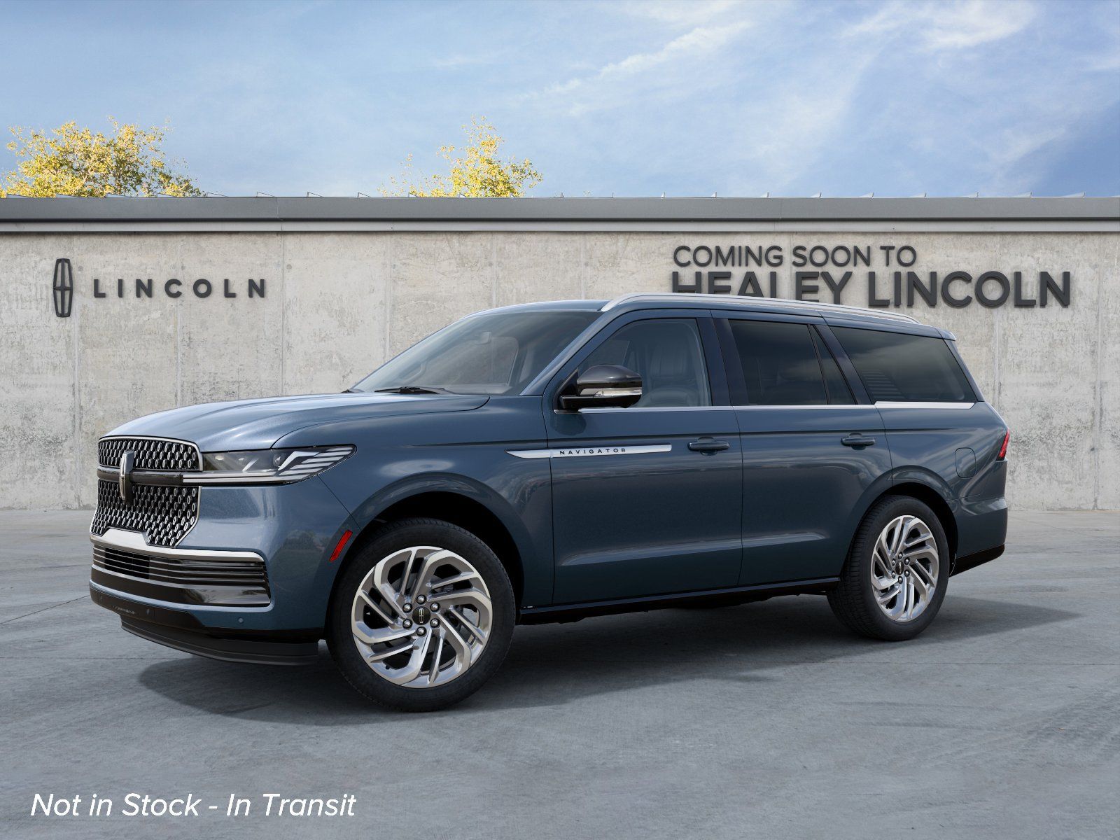 Photo view of 2027 Lincoln Navigator in Blue