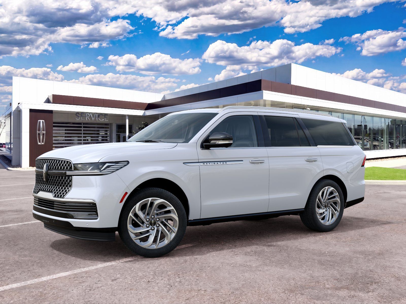 Photo view of 2027 Lincoln Navigator in White