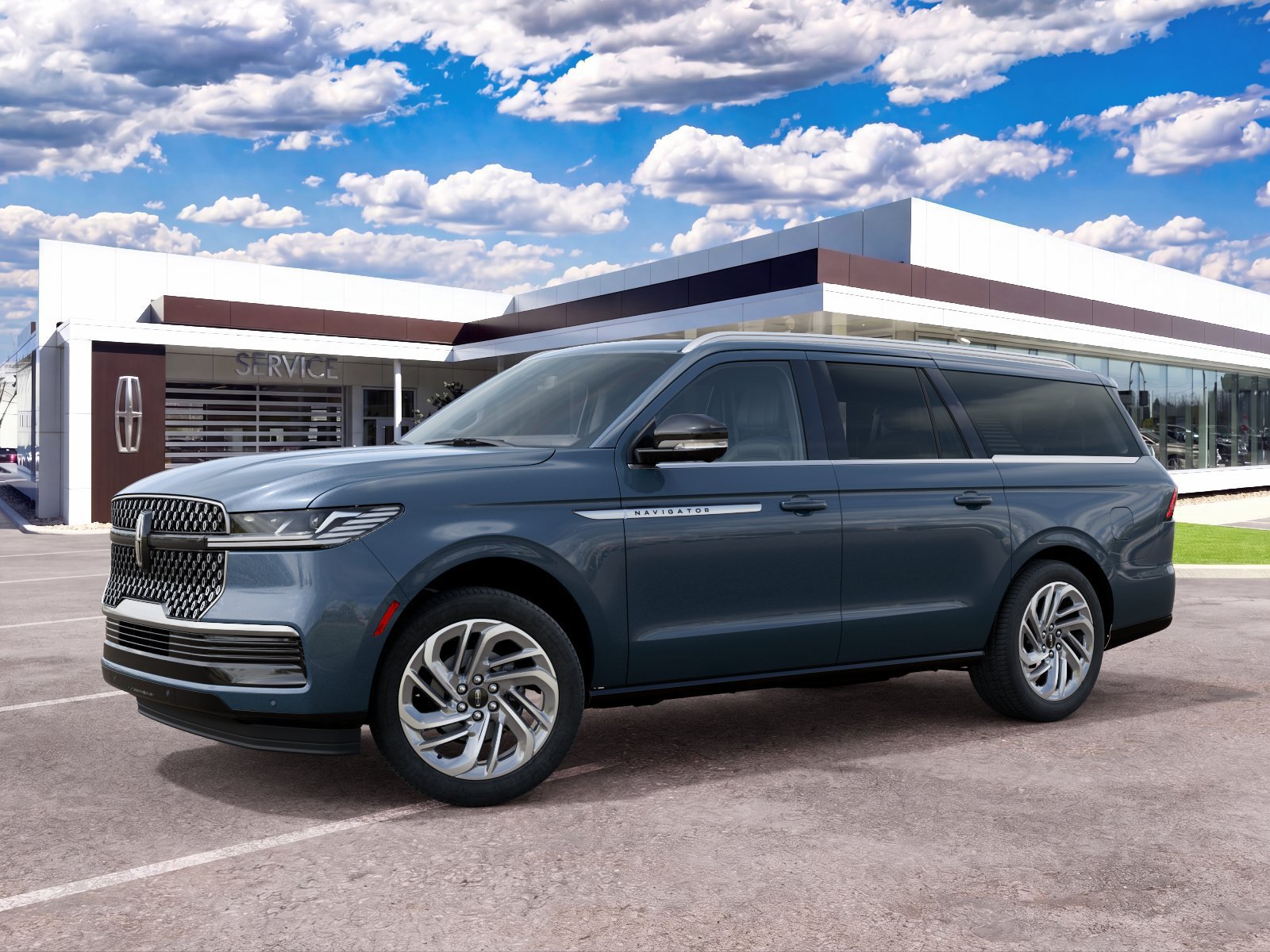 Photo view of 2027 Lincoln Navigator in Blue