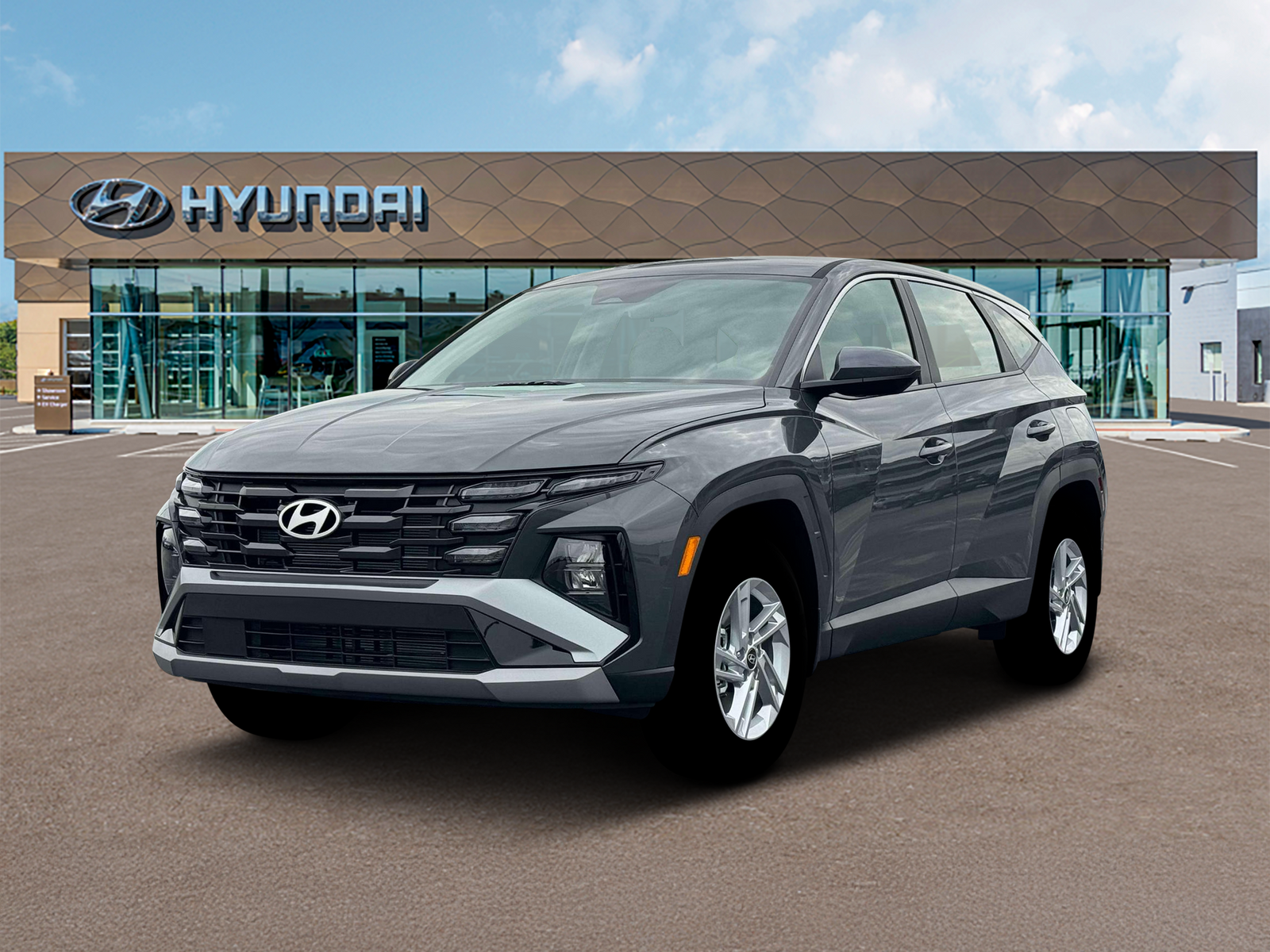 Photo view of 2026 Hyundai Tucson in Gray